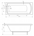 Roca Linea XL 160x75