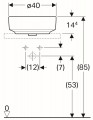 Geberit VariForm 40 500768012