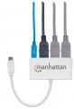 MANHATTAN SuperSpeed USB-C 3.1 Gen 1 Hub with PD