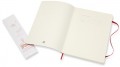 Moleskine Plain Notebook A4 Soft Red