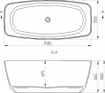 Omnires Ferrara M+ 157x70