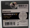 Sig Sauer Whiskey3 3-9x50 HellFire QuadPlex