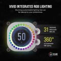 Corsair iCUE XC7 RGB ELITE LCD CPU Water Block White