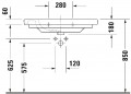 Duravit D-Code Med 03528500002