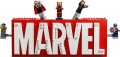 Lego Marvel Logo and Minifigures 76313