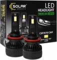 Solar LED H11 6500K 9000Lm 100W 2pcs