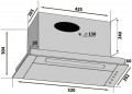 VENTOLUX Punto 52 BK 1200 ST MM BF