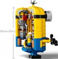 Lego Brick-built Minions and their Lair 75551