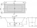 Villeroy & Boch Targa Plus Duo 180x80 UBA180NES2V01