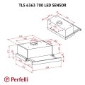 Perfelli TLS 6363 BL 700 LED Sensor