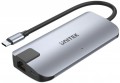 Unitek uHUB P5+ 5-in-1 USB-C Ethernet Hub with HDMI and 100W