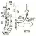 Nobili Rubinetterie Acquerelli AQ93823/3VCR