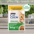 Cat Chow Sterilised Chicken Pouch 85 g