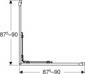 Geberit Geo 80x80 560.112.00.2