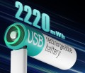 ColorWay 2xAA 2220 mAh USB Type-C