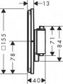 Hansgrohe ShowerSelect Comfort Q 15589000