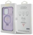 GUESS Ring Stand Script Glitter MagSafe for iPhone 14 Pro Ma