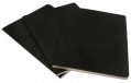 Moleskine Set of 3 Plain Cahier Journals XLarge Black
