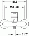 Duravit B.2 B25230000