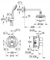 Grohe Grohtherm 3000 Cosmopolitan 34399