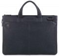 Piquadro Small Expandable Laptop Briefcase 15.6 15.6 "