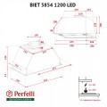 Perfelli BIET 5854 BL 1200 LED