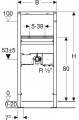 Geberit Duofix 111.551.00.1