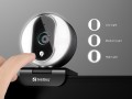 Sandberg Streamer Webcam Pro Full HD Autofocus Ring Light