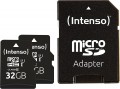 Intenso microSDHC Card UHS-I Premium 2x32Gb