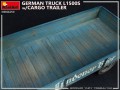 MiniArt German Truck L1500s w/Cargo Trailer (1:35)