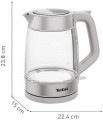 Tefal Glass kettle KI 605B30