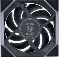 Lian Li Uni Fan SL120 Wireless LCD Reverse Black