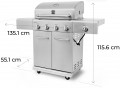 Kenmore 4-Burner Grill with Searing Side Burner