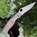 Spyderco Military 2 Micarta CPM Cru-Wear