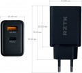 RZTK GaN2 65W USB-A + USB-C
