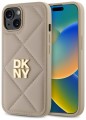 DKNY Quilted Stack Logo for iPhone 15 Plus