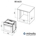 Minola OE 6623 BL черный