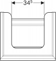 Geberit Citterio 60 500556JI1