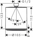 Hansgrohe Pulsify S 105 24130000