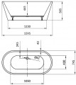 Cersanit Crea 160x75 S301-300