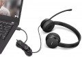 Lenovo USB-A Wired Stereo On-Ear Headset