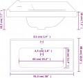 VidaXL Bathroom Sink 153712