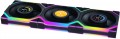 Lian Li Uni Fan SL120 LCD RGB 3-pack Black