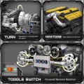 Mould King PAG Supercar V12 Engine 10207
