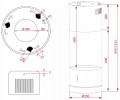 Perfelli Centro 35PEX Inox