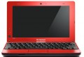 фронтальный вид  Lenovo IdeaPad S110 в красном корпусе
