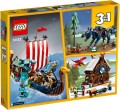 Lego Viking Ship and the Midgard Serpent 31132