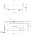 Cersanit Crea 170x83 S301-301