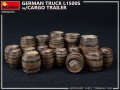 MiniArt German Truck L1500s w/Cargo Trailer (1:35)