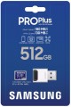 Samsung PRO Plus microSDXC + Reader 2023 512Gb